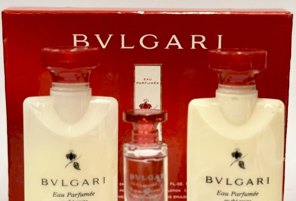 Bvlgari au The Rouge Eau Parfumee Set 5ml EDC + 40ml Body Lotion + 40ml After Shave