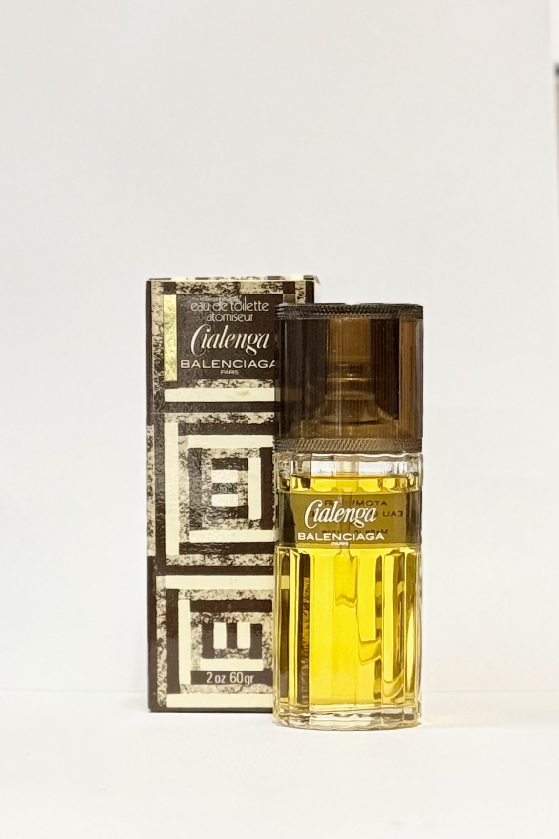 匿名配送 Cialenga BALENCIAGA Paris 60ml Balenciaga Cialenga Eau De Toilette Collection of Two